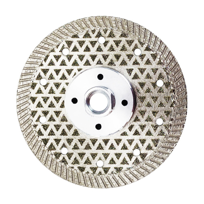 Disco de diamante de electrochapado de 115 mm y 125 mm para corte de hormigón de sierra circular