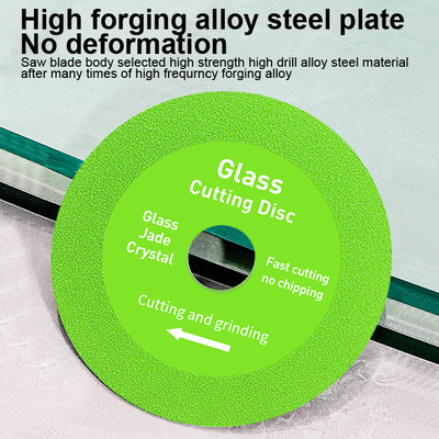 Pulgada Diamond Cutting Blade Disc del vidrio 4 100m m ultra fino