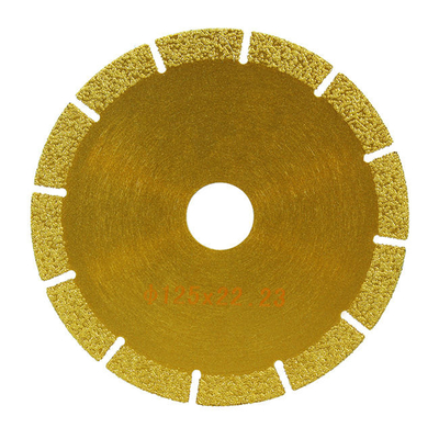 el vacío universal de Diamond Saw Tools Cutting Disc del segmento de 10m m soldó