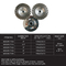 CE de aluminio de Diamond Cup Grinding Wheel de la albañilería 4 de la matriz